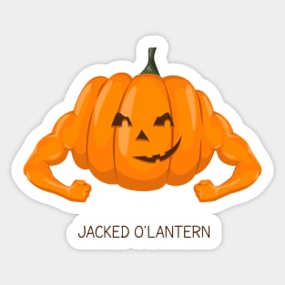 Jacked O'Lantern Sticker